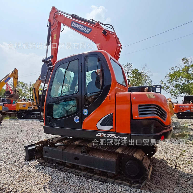 Mini excavadora Doosan Dx75 de segunda mano, original Doosan Dx60 - 9 Dx55 Dx60 - 7