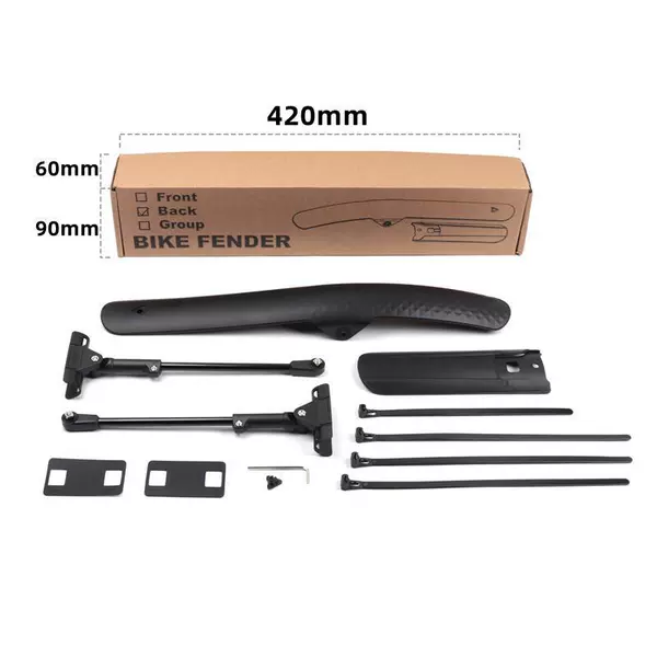 2023 single fender can be installed front/rear and adjustable in length