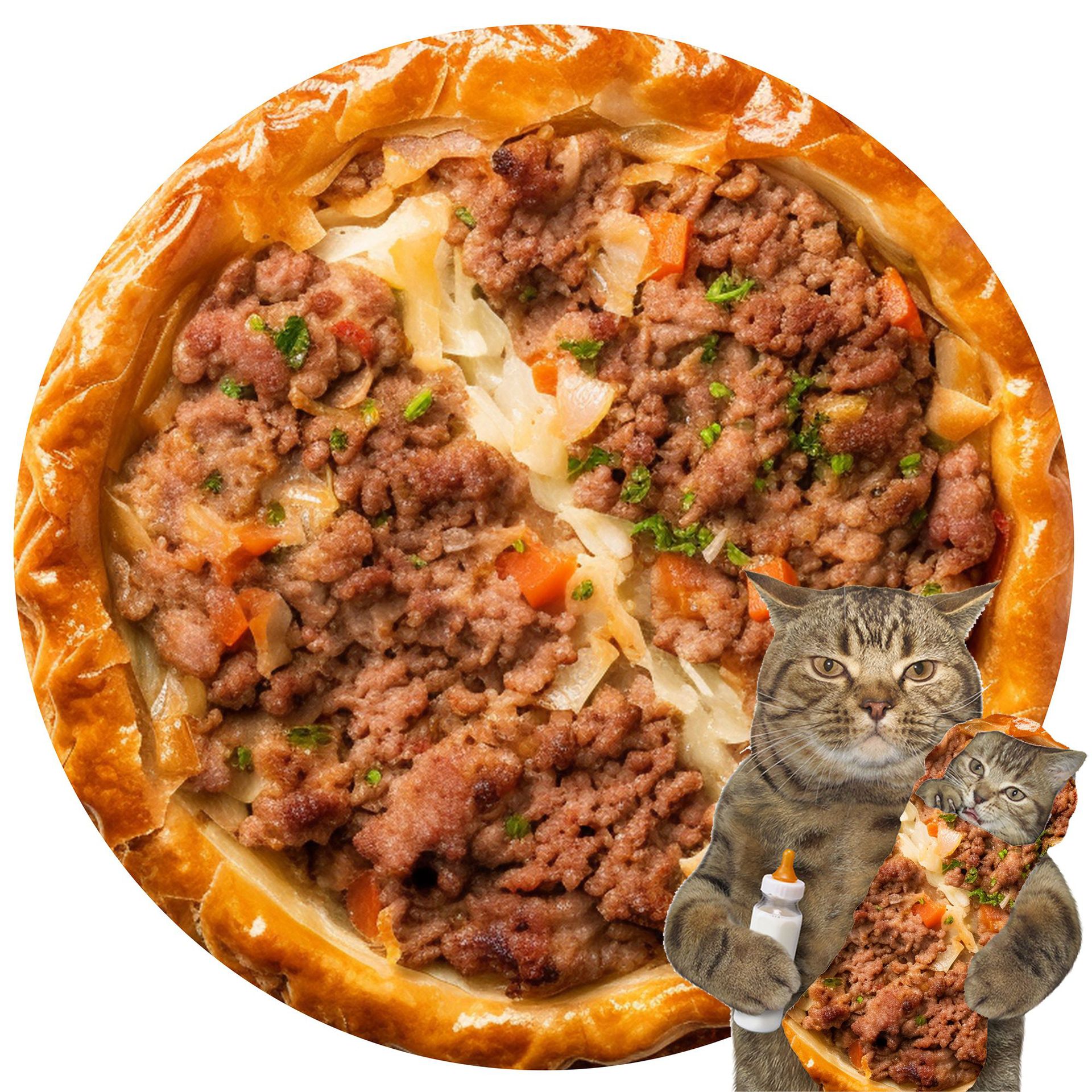 180cm x 180cm (고기 피자 사용자 정의 가능)