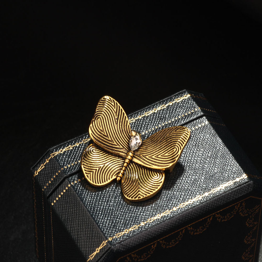 Butterfly Pattern IG Style Pin Butterfly Alloy Plating Unisex Brooches