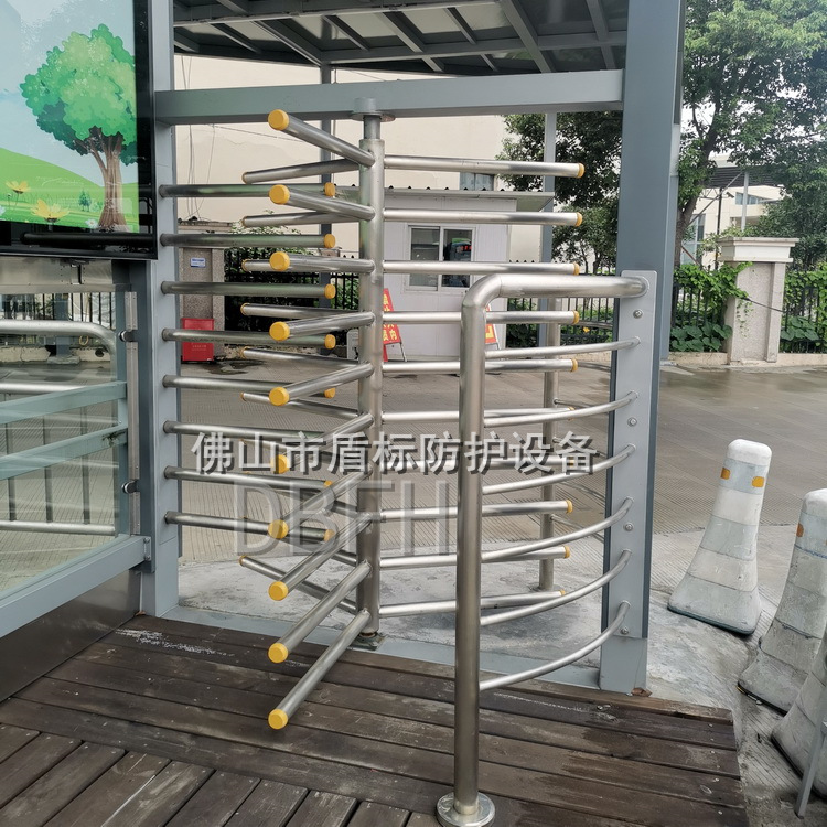 单向门车站高铁单向旋转闸全高转闸门十字转闸单门人行通道闸口机