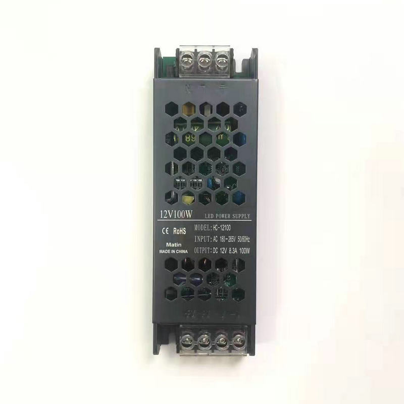 工事代金リニアランプ電源12V 24V 48Vラインランプ電源ランプランプ付き黒金剛スイッチ電源|undefined
