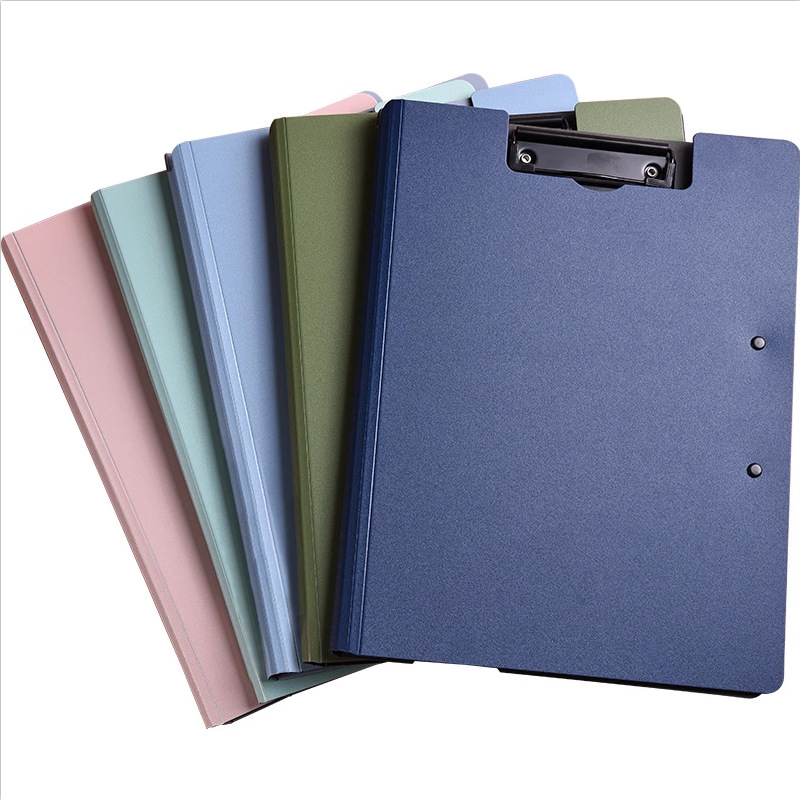 Carpeta A4 para archivos, con clip simple o doble, fuerte, para oficina, al por mayor