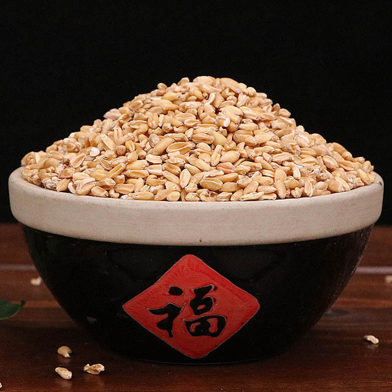 Fu Xiao Mai Dried Floating Wheat Triticum aestivum 500g Traditional Herbal Decoction Ingredient quality and texture