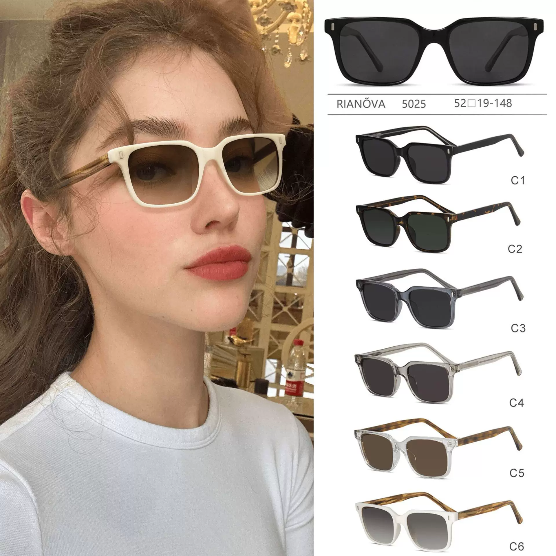 2025款眼镜太阳镜男墨镜男士高级感抖音同款跨境大牌防晒女gm眼镜