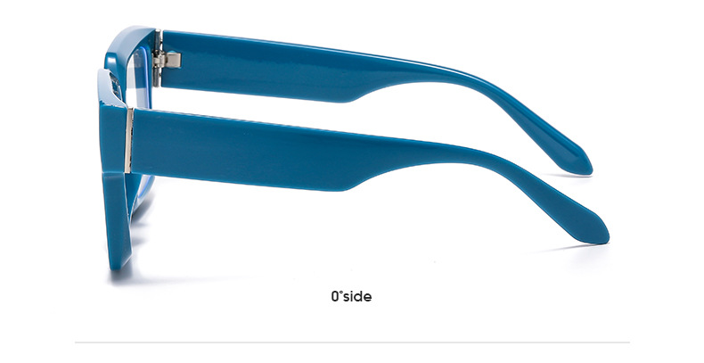 Square Glasses Style Retro Sweet Solid Color Ac Square Full Frame Optical Glasses