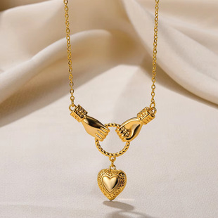 (Cross-border trading), copper bracelet, blue pendant with zircon, small design chain for key bag , 750 sample gold, trend of season