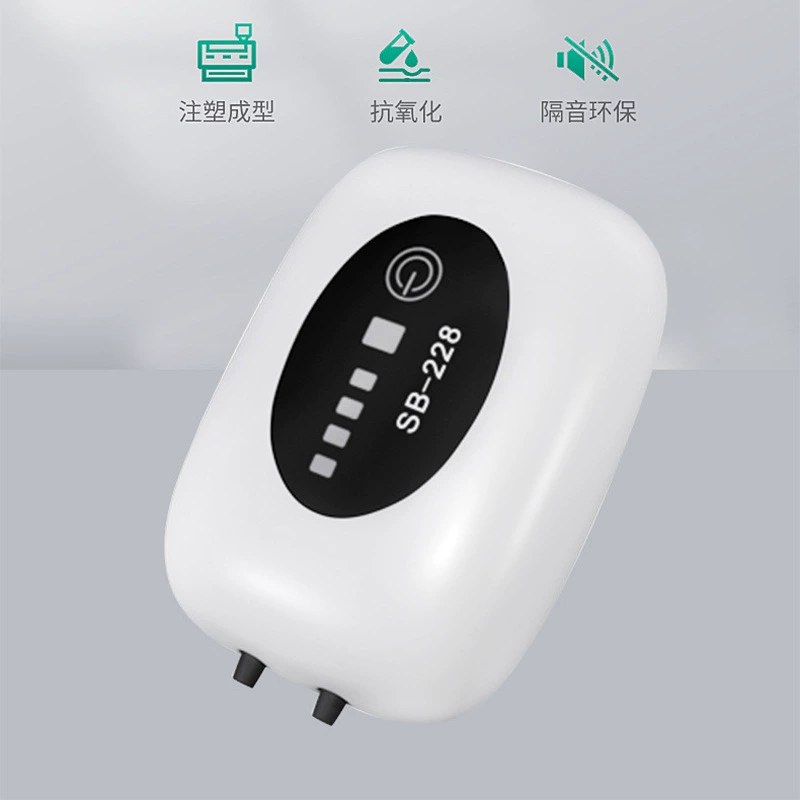 Songbao кислородный насос перезаряжаемая литиевая батарея Рыбалка двойного назначения Открытый USB маленький портативный ультра-тихий