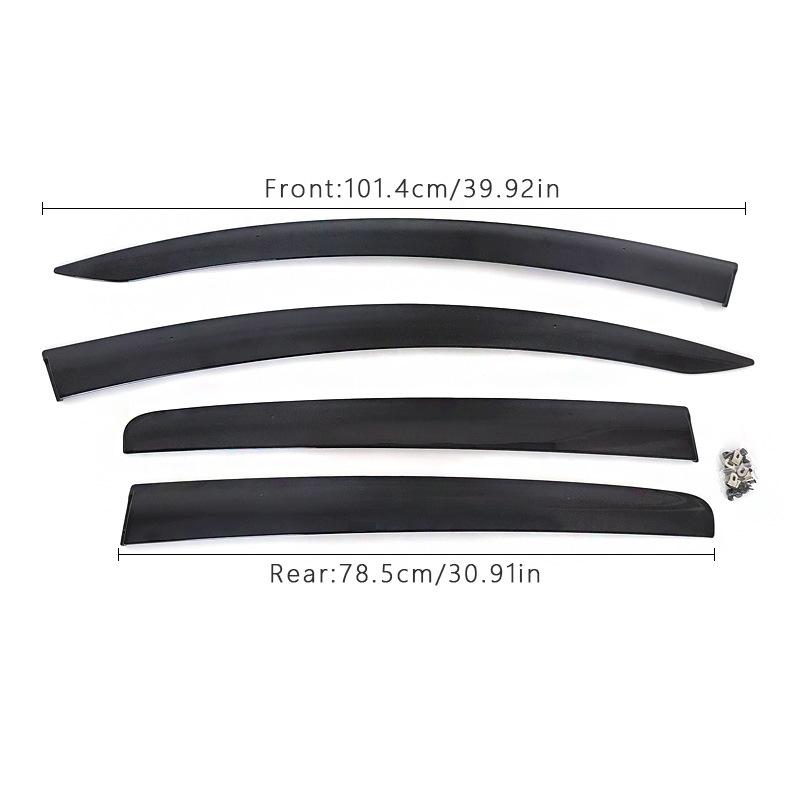Suitable for Toyota Vitz/Yaris Hatchback 2013-2019 Xp130 Rainproof Eyebrow