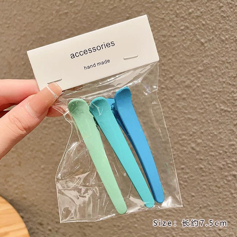 无痕发夹女侧边刘海夹洗脸化妆打理碎发一字夹头饰发卡夹子鸭嘴夹|undefined