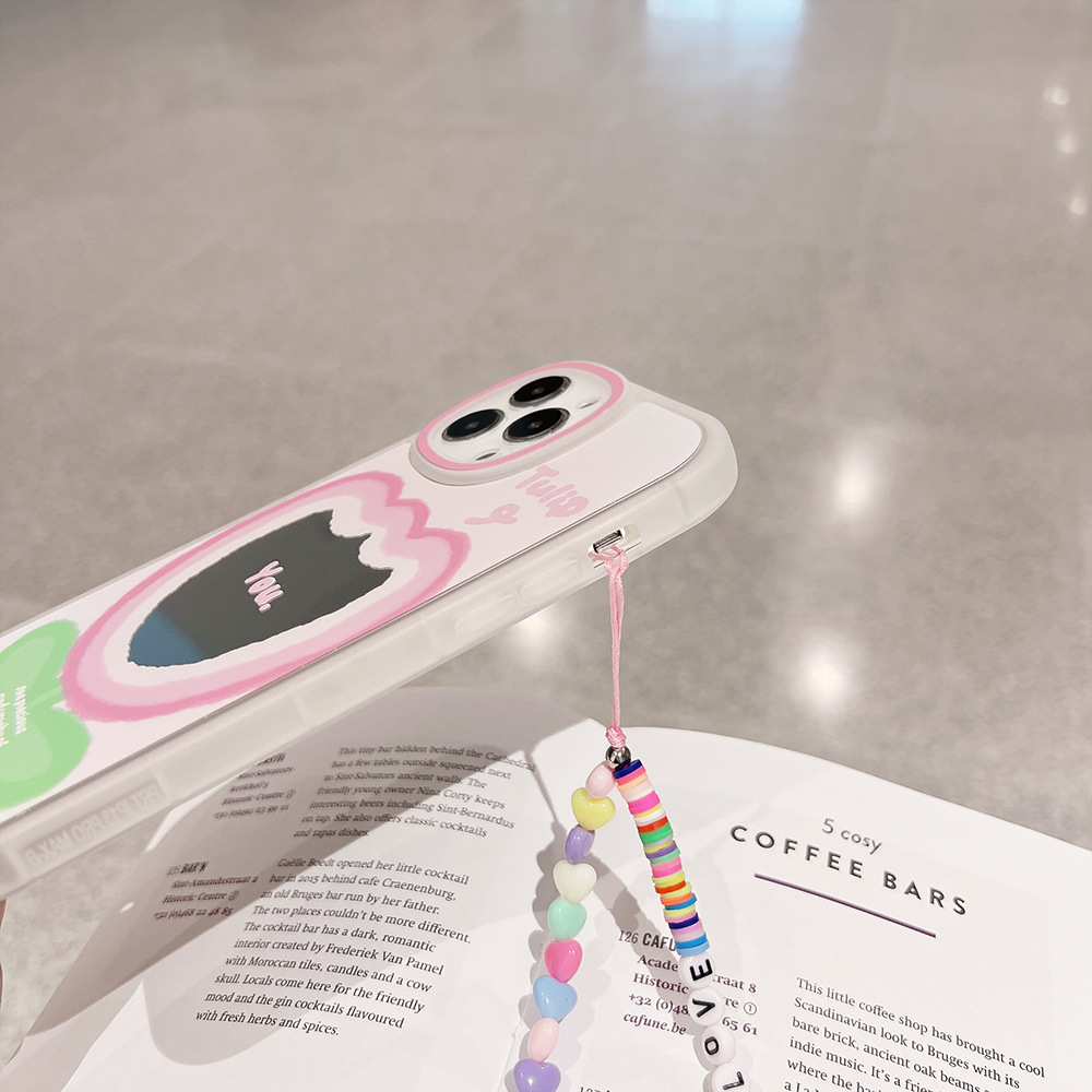 郁金香花朵适用iphone13pro max苹果手