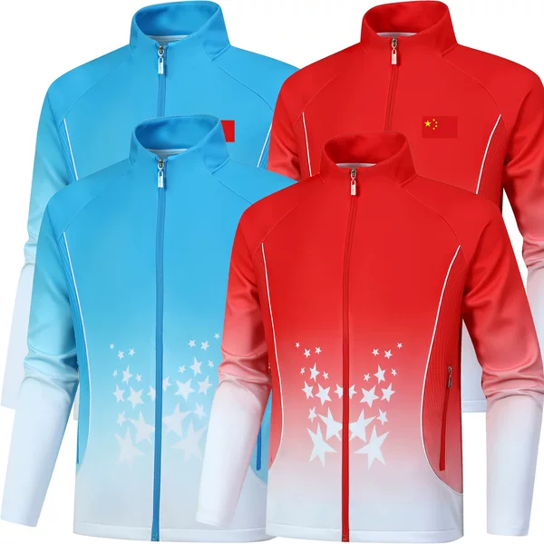 Spring and Autumn Sports Meeting Class Uniforms, Award-Giving Uniforms, Sweatshirts for Men, Women, and Children, Parent-Child Volunteer Jackets, Custom Wholesale
