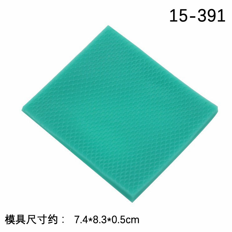 Armadura armadura ropa patrón herramienta molde de silicona superficie de plástico arcilla suave cerámica molde de silicona