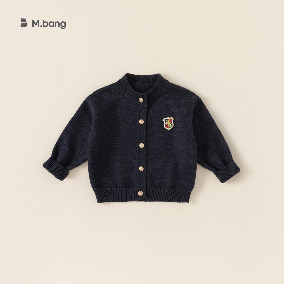 Babycity Children's Clothing Children's Sweater3-8 Years Old Girls College Style Knitted Cardigan Long-sleeved Topy QY23312