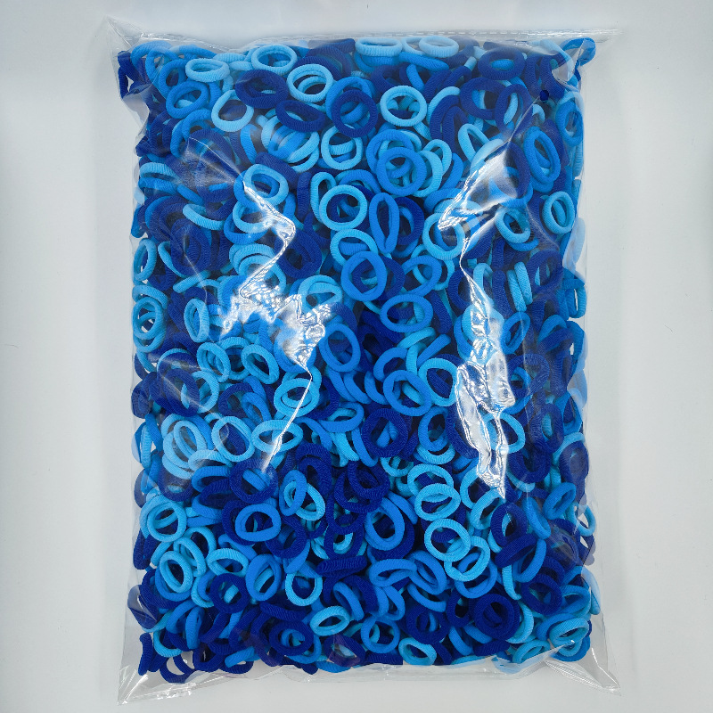 Fábrica directa sin costuras de alta elasticidad cuerda de cabeza para niños anillo de toallas OPP2000 anillo de cabello de cabello para bebés al por mayor