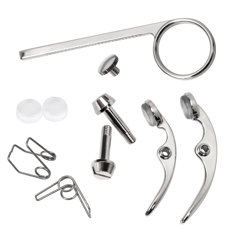 Repuestos para trompeta en Si♭, juego completo de válvulas, resortes y mecanismos universales.