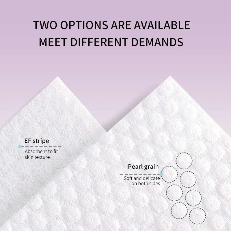 LMLTOP 20*20cm Disposable Facial Wash Towel Pearl Pattern