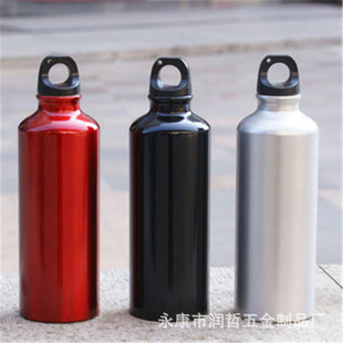 Factory wholesale aluminum sports kettle multi-color sports kettle multi-specification outdoor cycling kettle
