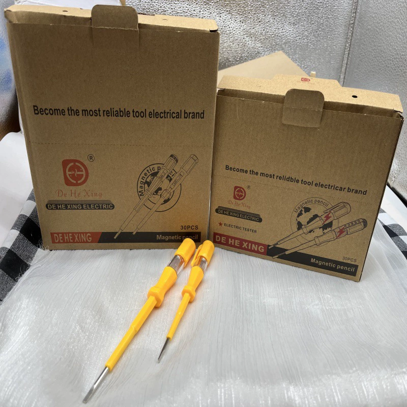 Популярная трансграничная неоновая лампа с одной головкой, электрическая тестовая ручка, большая и маленькая специальная отвертка для электрика, электрическая ручка