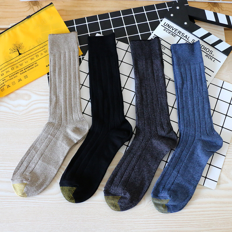Golden Toe Business Socks High Barrel Men's Socks Men's Socks Dress Leather Shoes Socks Spring and Summer Thin Golden Toe Business Socks High Barrel Men's Socks Men's Socks Dress Leather Shoes Socks Spring and Summer Thin