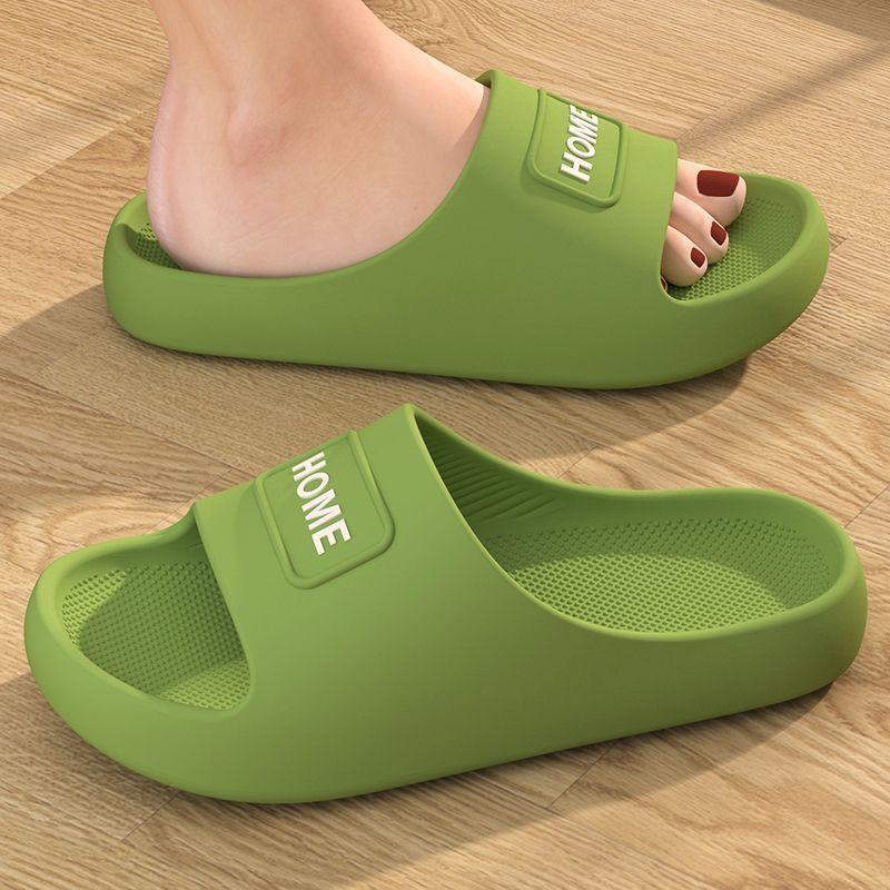 Verano exterior nuevo tipo explosivo ins zapatillas de fondo grueso de moda para damas anti-deslizante anti-odor interior sandalias