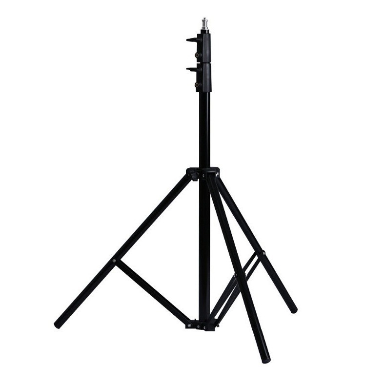 2.4M粗管径灯架 三节 带1/4接口 粗管径30MM 长结锁紧