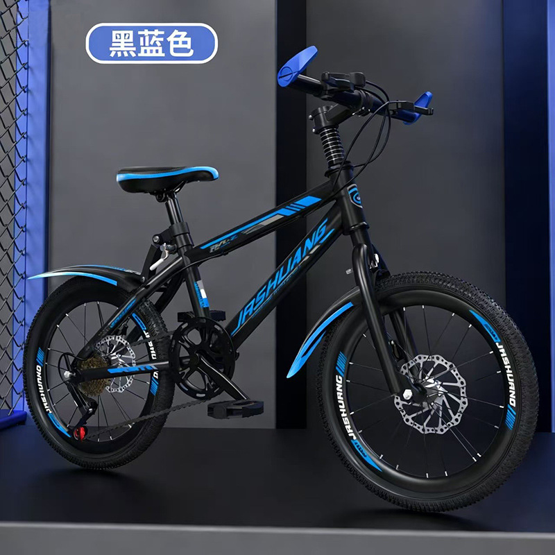 Bicicleta de montaña adolescente niño niña bicicleta amortiguador de freno de goma de cambio de velocidad ligera montar freno sensible image 24