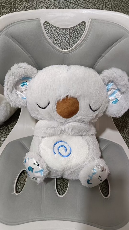 クロスボーダー呼吸ラッコはぬいぐるみの赤ちゃんの睡眠人形のプレゼントをなだめます。|undefined