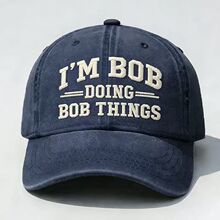 ���R�dӡˢ����ñ�羳I'M BOB��Ů������ñ�����\�ӷ������ñ��