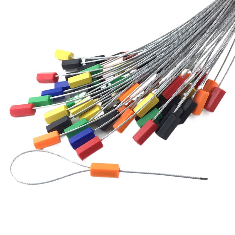 Sello de cisterna de carga desechable medidor de agua contenedor logística sello de sellado de bloqueo hebilla cinta de alambre de acero sello de plomo