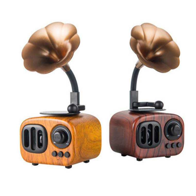 Wholesale new cross-border imitation machine nostalgic American retro wireless Bluetooth speaker creative mini gift small stereo