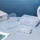 Transparent Rectangular Plastic Box Packaging Box Hand Account Sticker Stationery Teaching Aware Parts Accessories Fishing Gear Packaging Storage Box