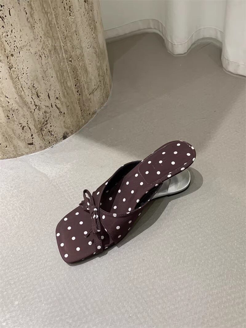 GUOL-M1 coffee color/polka dot style