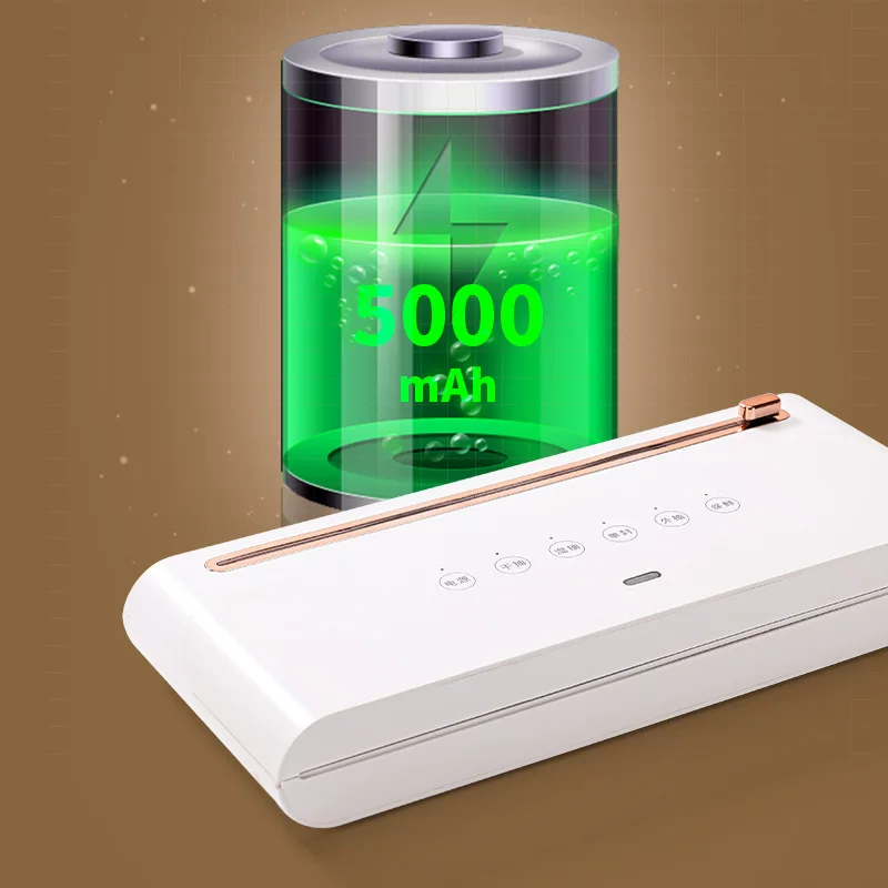 Cross-border household USB wireless vacuum sealer, vacuum sealing machine, vacuum preservation device, portable vacuum sealer