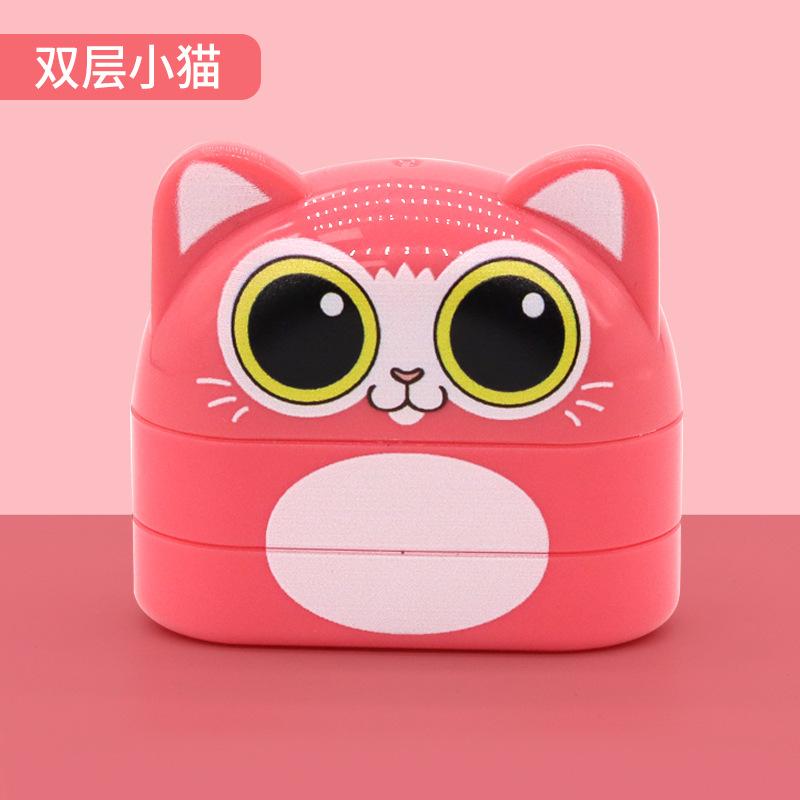 Double -layer pink cat A