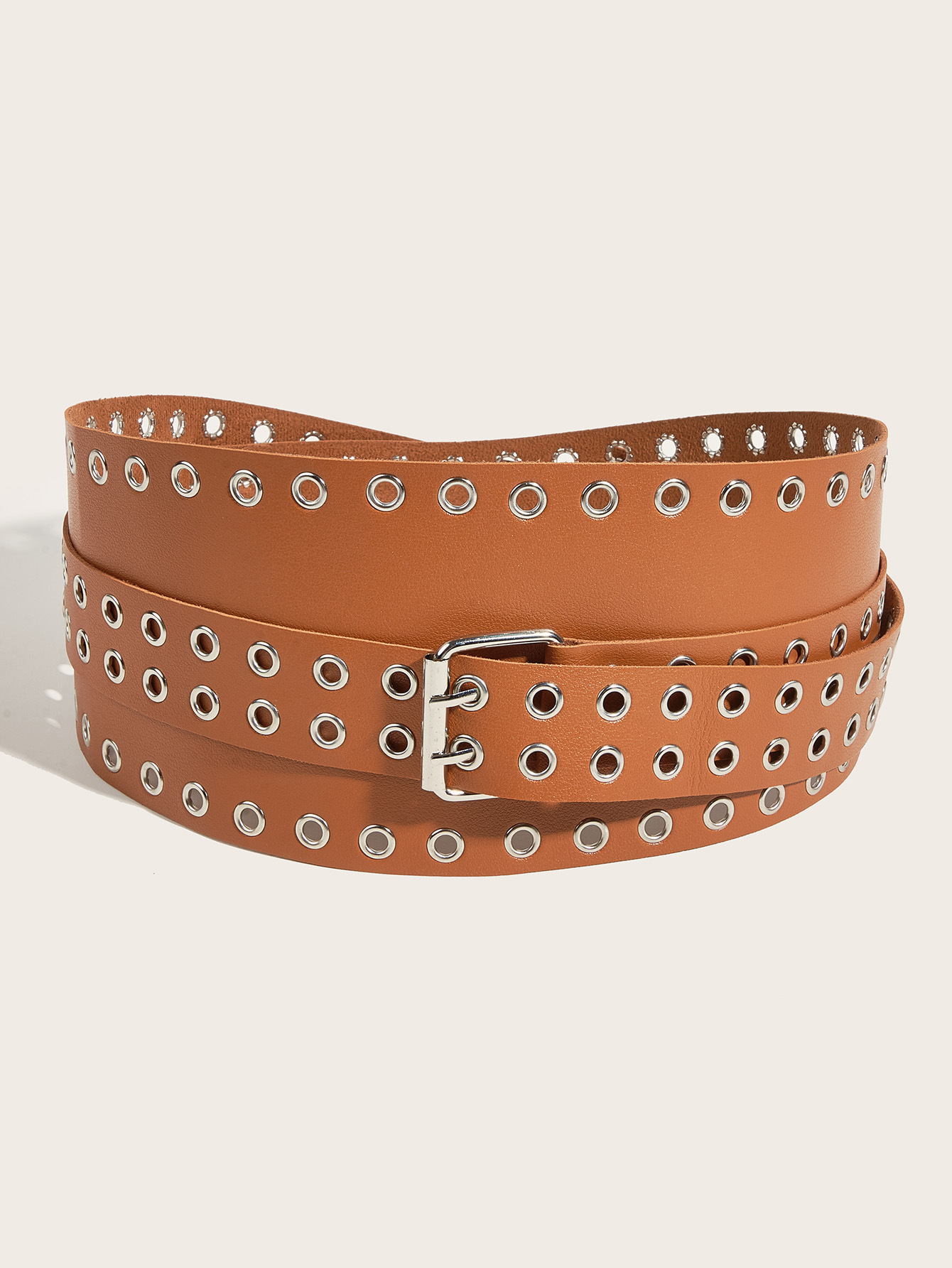 Nuova cintura larga da donna alla moda retrò elastica in vita con sigillo in vita decorazione per abito_voghion.com