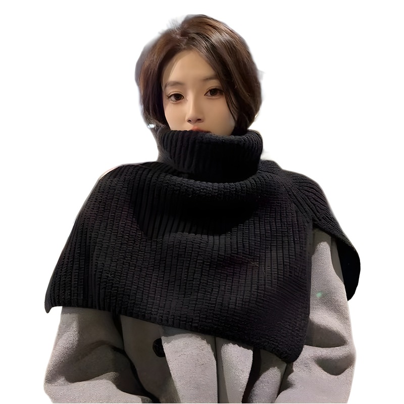 厂家供应韩系百搭围巾女围巾针织搭肩韩版洋气斗篷披肩现货批发|undefined