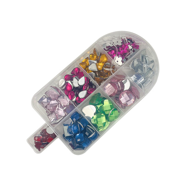 Children's diamond acrylic hair accessory handmade