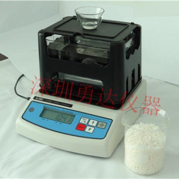 PVC塑料颗粒比重天平 PE PC PA塑料密度测量仪QL-300A