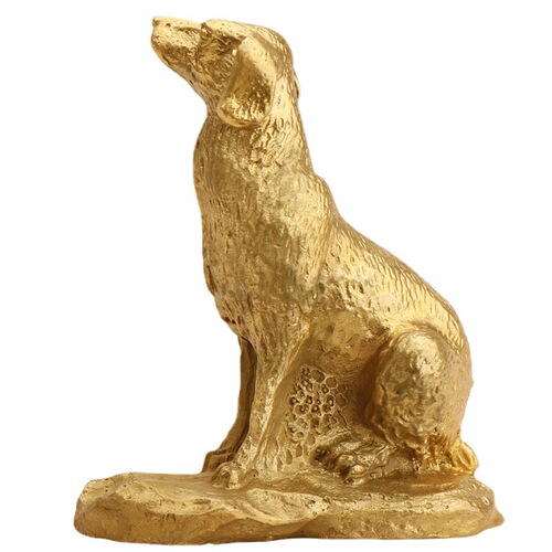 Yang Tong Ji Copper 12 Zodiac Figurines Set Including Rat, Ox, Tiger, Rabbit, Dragon, Snake, Horse, Sheep, Monkey, Rooster, Dog, and Pig, Wholesale Copper Craft Figurines