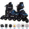 the skating shoes children full set Single row children suit Skating Skate shoes men and women Straight row Roller skating shoes suit On behalf of