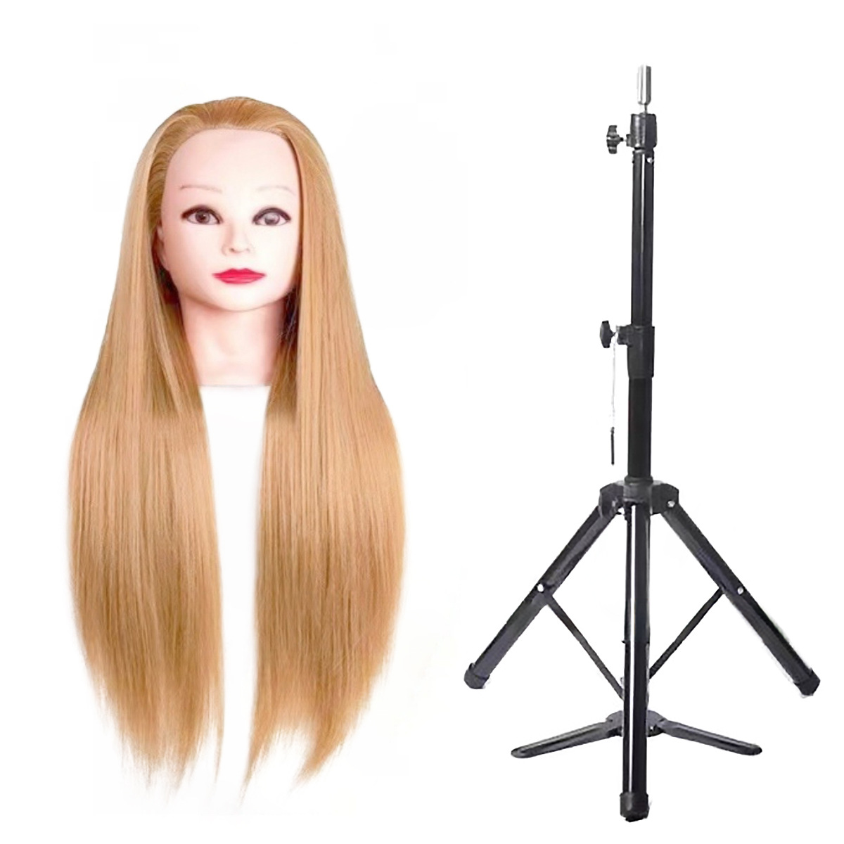 Fabricante mayorista de alta simulación de cabeza de peluquería principiantes ejercicio modelo de cabeza peluquería ejercicio modelo de cabeza