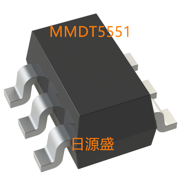 MMDT5551 160V200mA300MHz表面贴装型 SOT-363 MMDT5551
