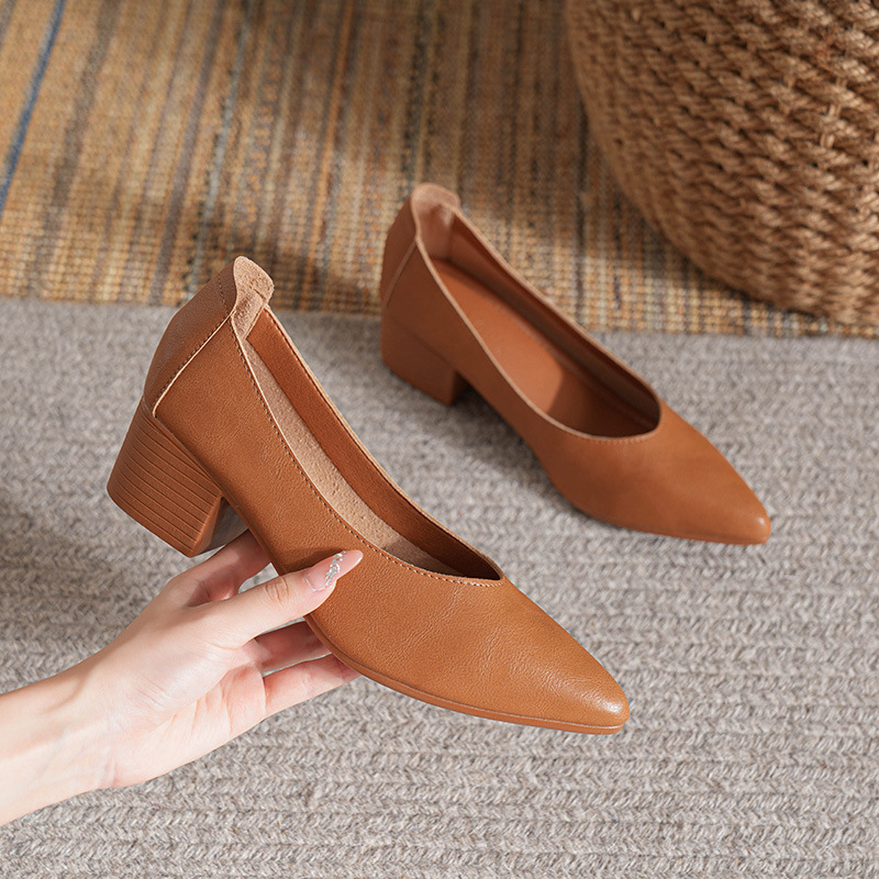 518-1 brown (high heels 4.5cm)