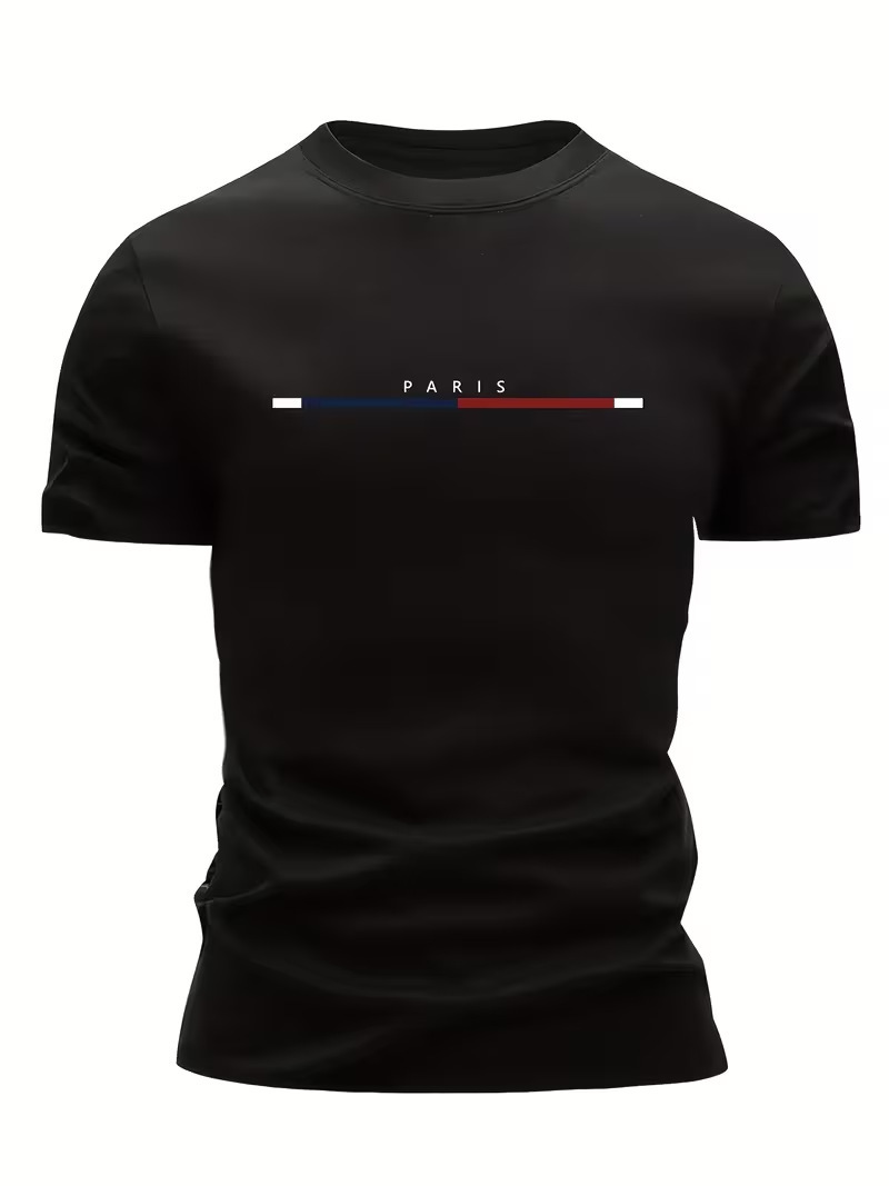 Transfronterizos de tamaño europeo de verano nuevo estilo de seda de hielo casual al aire libre moda camiseta de manga corta y pantalones cortos ropa deportiva de secado rápido