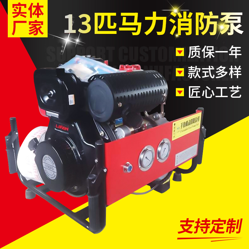 13匹马力消防泵
