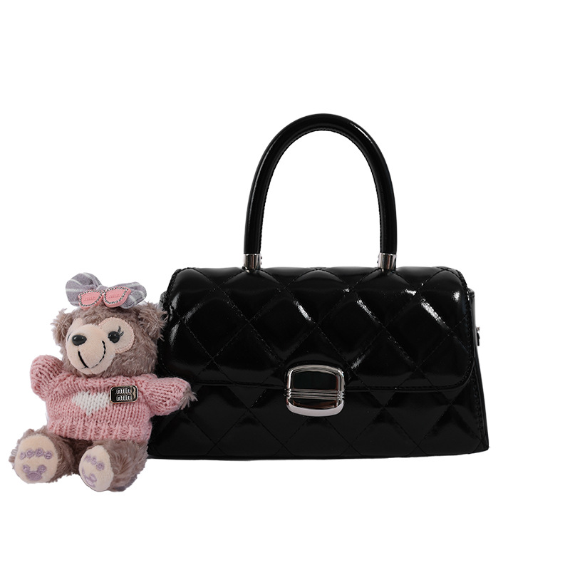 Textura de bordado de diamante bolso de mano para mujeres 2026 nueva moda coreana de estilo universal bolso de hombro