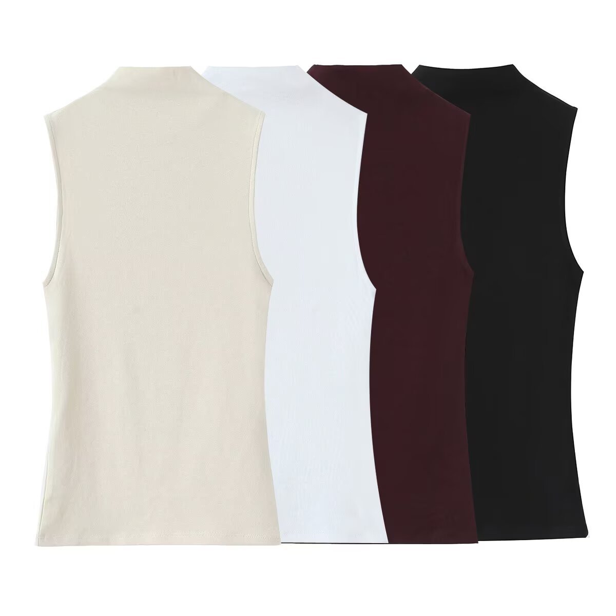 TAOP & ZA ropa de mujer 2026 primavera nueva moda ropa de mujer algodón de cuatro colores blusa 3641871