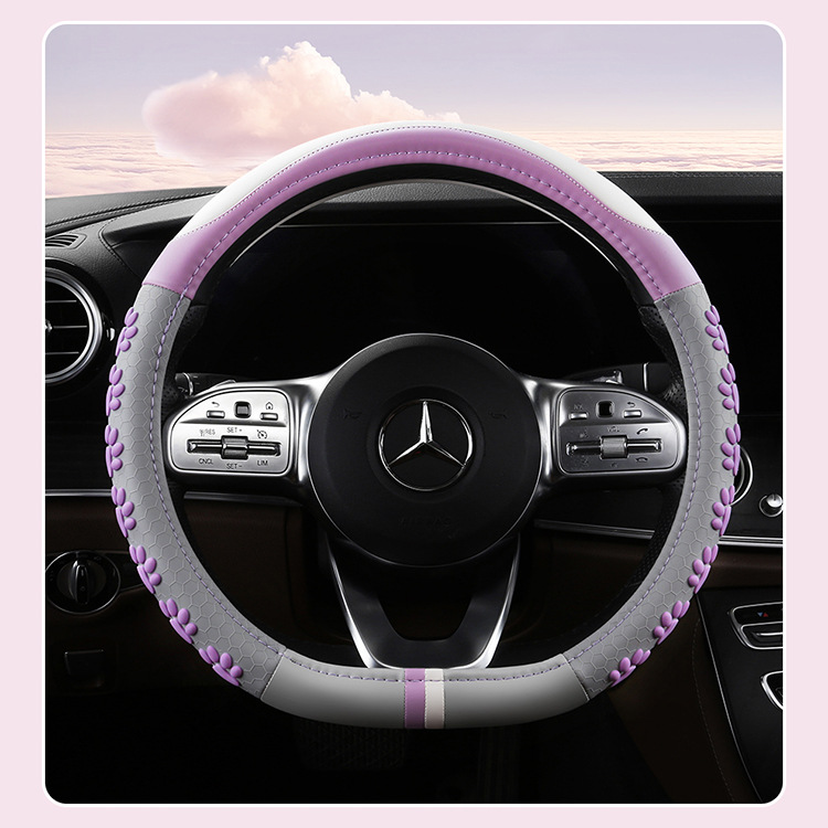 2022 new cartoon 3D adorable claw steering wheel cover non-slip wear-resistant men's and women's four seasons general round d 36-38