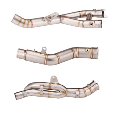 R1/R1M/Mt10 Exhaust Pipe Middle: Motorcycle exhaust pipe